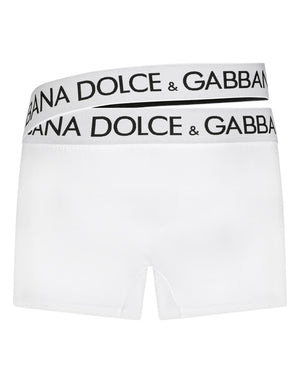 TWO-WAY-STRETCH JERSEY BOXERS WITH DOUBLE WAISTBAND