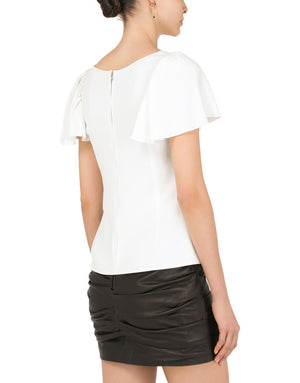 SHORT-SLEEVED CADY TOP