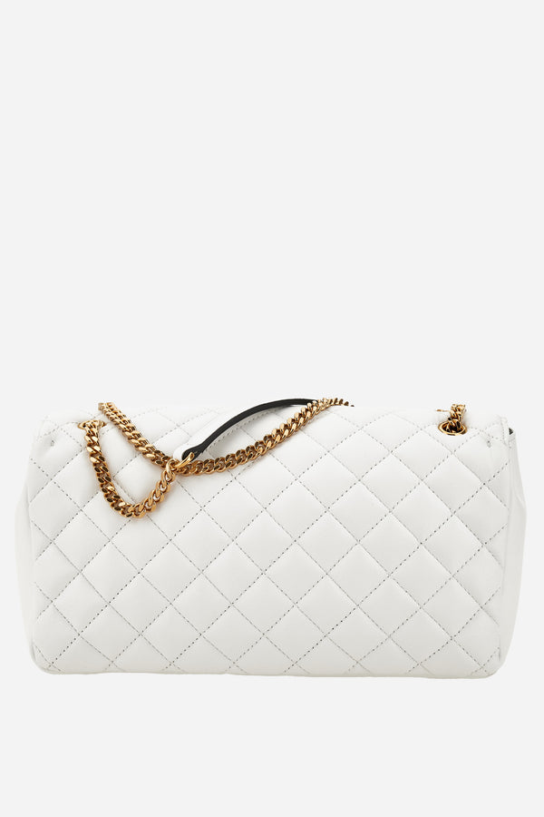 Icon Md Shoulder Bag In Quilted Lamb Leather