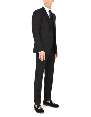 WOOL AND SILK MARTINI-FIT SUIT