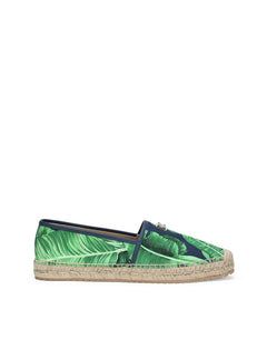 PRINTED CANVAS ESPADRILLES