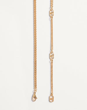 Collana Le Chat De La Maison In Metallo, Nylon E  Cristalli Swarovski®