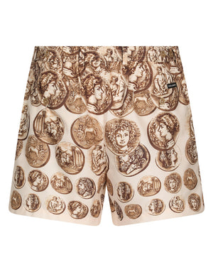 COIN PRINT SWIM SHORTS