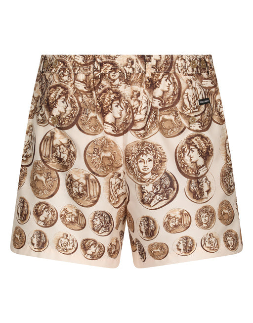 COIN PRINT SWIM SHORTS