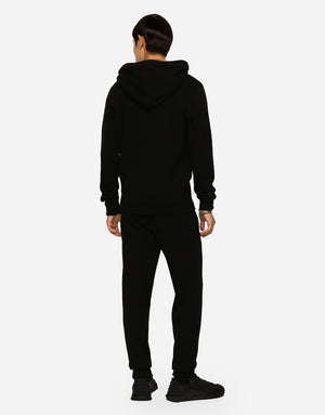 HOODED SWEATER IN WOOL AND CASHMERE