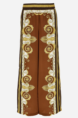 Informal Pant In Twill Poly Print Spring Barocco