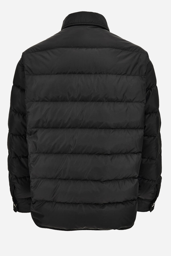Down Jacket/Vest In Responsible Nylon Taffeta Fabric