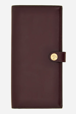 Icon Long Wallet In Calf Leather