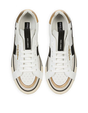 CALFSKIN 2.ZERO CUSTOM SNEAKERS WITH CONTRASTING DETAILS