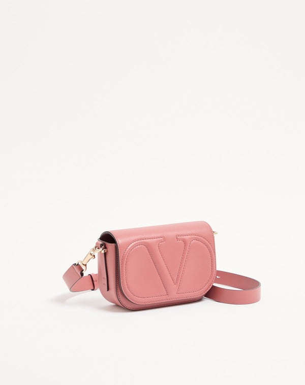 BORSA PICCOLA A TRACOLLA VLOGO WALK IN VITELLO