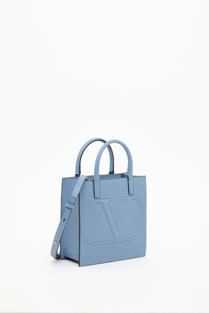 BORSA SHOPPING PICCOLA VLOGO WALK IN VITELLO 
