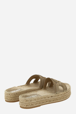 Medusa 95 Espadrilles In Calf Leather