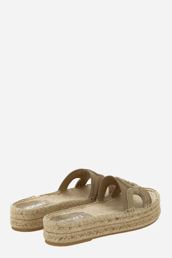 Medusa 95 Espadrilles In Calf Leather