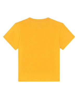 JERSEY T-SHIRT WITH DG LAUREL AND CROWN PRINT