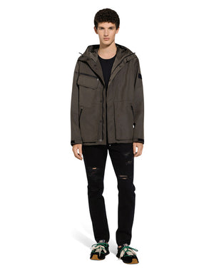 REGULAR-FIT DENIM JEANS WITH RIPS