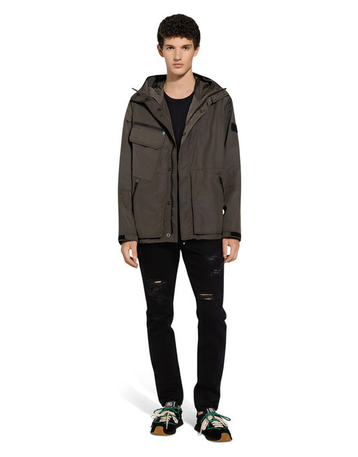 REGULAR-FIT DENIM JEANS WITH RIPS