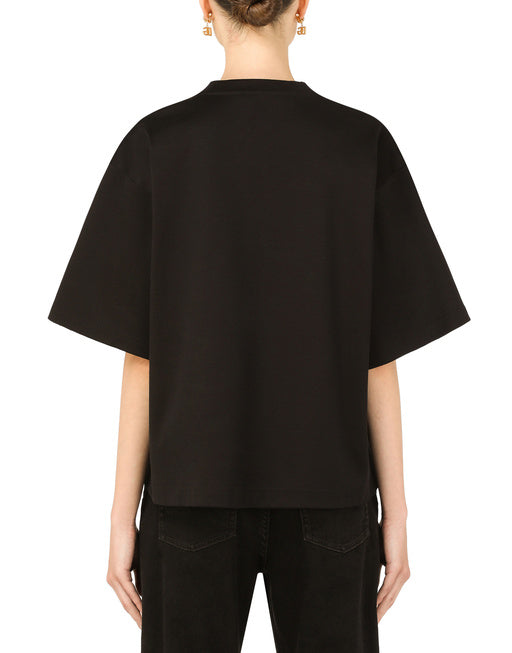JERSEY T-SHIRT WITH “SEX” PRINT