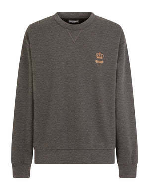 JERSEY SWEATSHIRT WITH EMBROIDERY