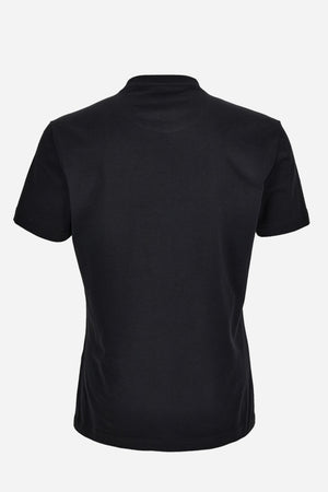 T-Shirt In Jersey Fabric-Medusa Versace Greca Print