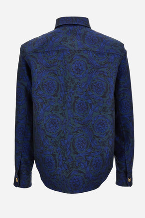 Informal Shirt In Barocco Jacquard Fabric