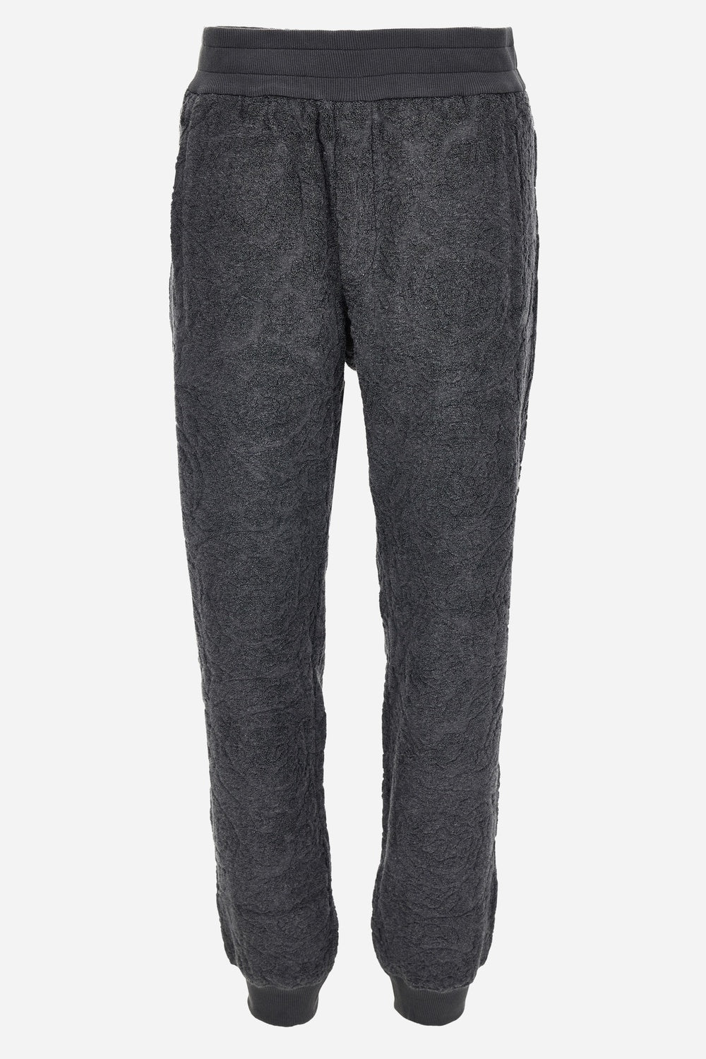 Sweatpant In Baroque Towel Stitch Jacquard Fabric