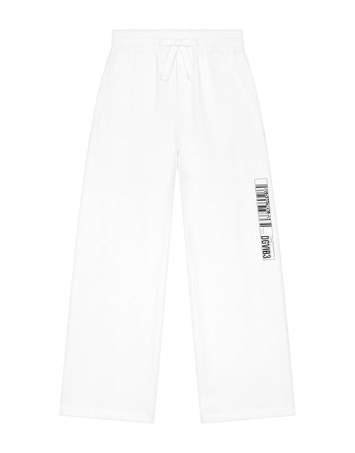 JERSEY JOGGING PANTS WITH DGVIB3 LOGO