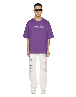 COTTON JERSEY T-SHIRT WITH DGVIB3 PRINT AND LOGO