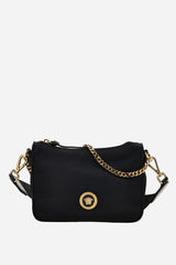 Icon Nylon Hobo Bag In Nylon-Calf-Enamel Hw