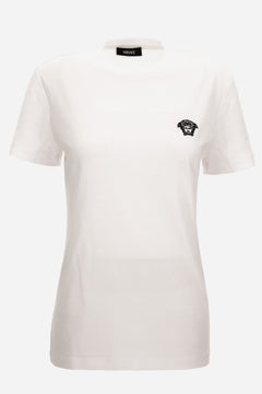 T-Shirts In Jersey-Medusa Embroidery