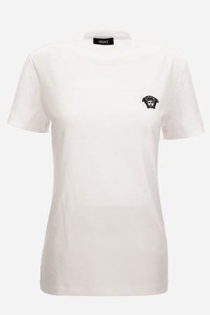 T-Shirts In Jersey-Medusa Embroidery