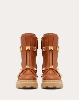 Combat Boot Roman Stud In Vitello 40Mm