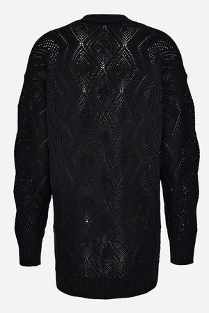 Knit Sweater In Crochet