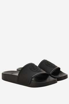 Versace Pool Slides In Rubber