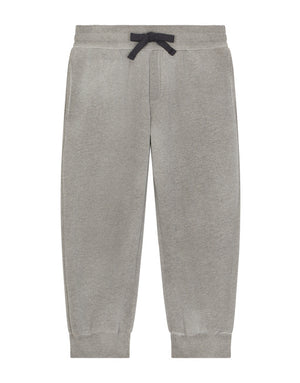 JERSEY JOGGING PANTS WITH DG LAUREL DETAIL