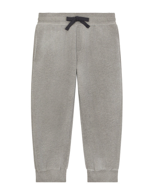 JERSEY JOGGING PANTS WITH DG LAUREL DETAIL