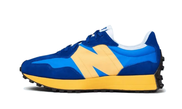 New Balance 327 Blue Yellow - MS327CLB