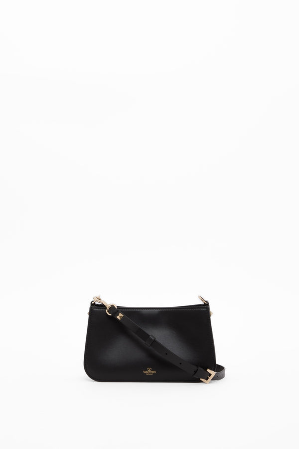 BORSA PICCOLA A TRACOLLA ROCKSTUD FIERCE IN VITELLO