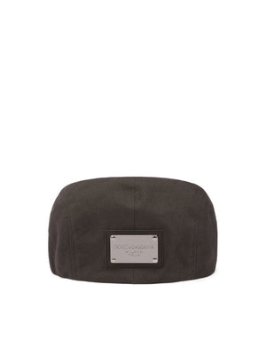 COTTON TWILL FLAT CAP