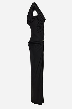 Gown In Responsible Vicose Liquid Jersey