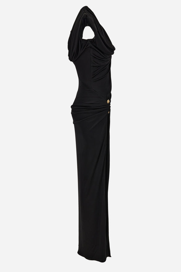 Gown In Responsible Vicose Liquid Jersey
