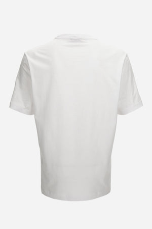 T-Shirt In Jersey Fabric-Medusa Medallion Print