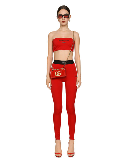 SPANDEX JERSEY BANDEAU TOP DGVIB3