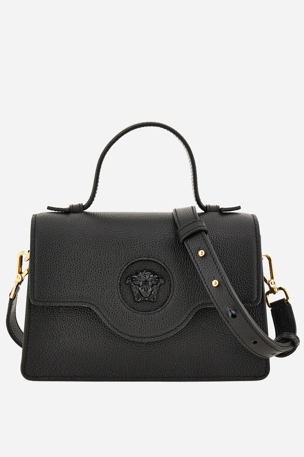 La Medusa Small Top Handle In Grainy Calf Leather