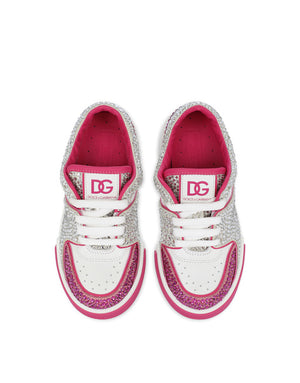 NEW ROMA SNEAKERS WITH FUSIBLE RHINESTONES