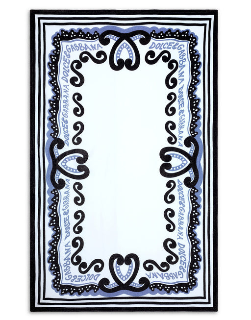 MARINA-PRINT COTTON BEACH TOWEL