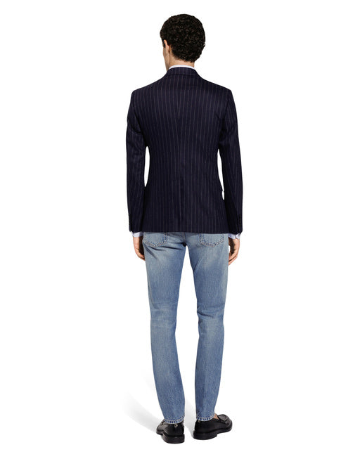 STRIPED POPLIN MARTINI-FIT SHIRT