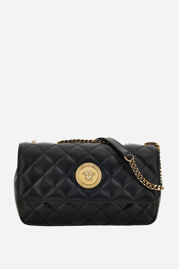 Icon Sm Shoulder Bag In Quilted Lamb Leather