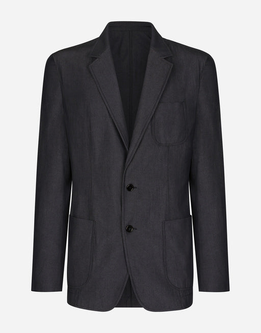 VIRGIN WOOL PORTOFINO-FIT JACKET