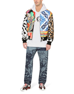JERSEY SWEATSHIRT WITH DG PATCH