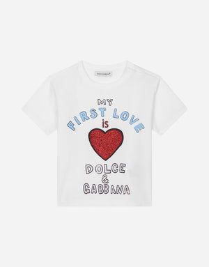 SHORT-SLEEVED CARRETTO-PRINT T-SHIRT